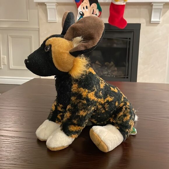 Wild Republic African Wild Dog Plush Stuffed Animal Plush Toy Gifts for Kids 12” - Picture 3 of 8